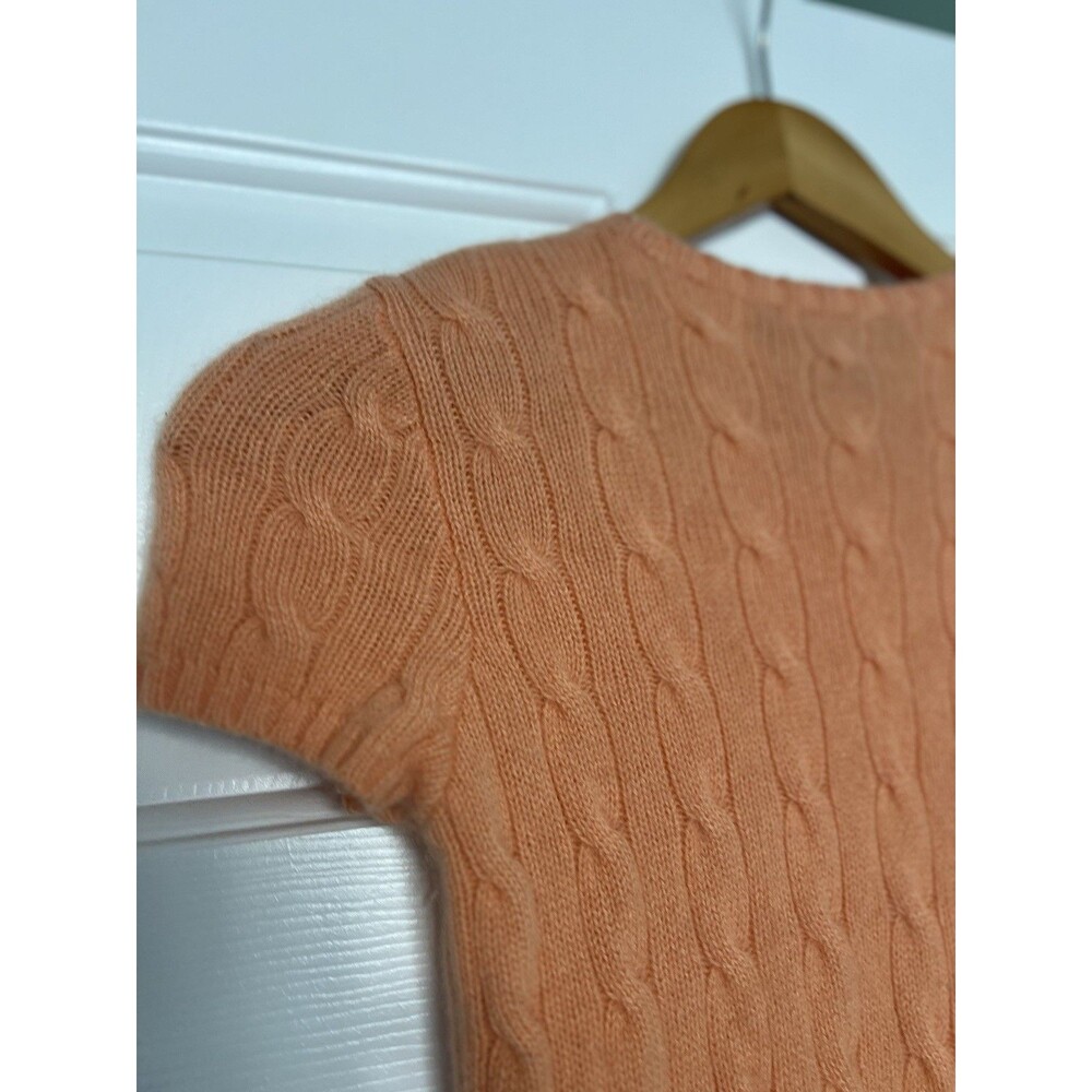 Ralph Lauren Girls Cashmere Cable Sweater Size Small - Picture 6 of 9